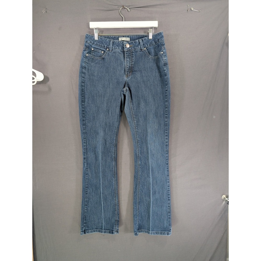 Riders by Lee Womens No Gap Waist Bootcut Jeans Blue 12L 130A719